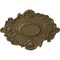 Ekena Millwork Kinsley Flowing Leaf Ceiling Medallion, Hand-Painted Mississippi Mud, 30 3/8"W x 20 3/4"H x 1"P CM30KIMMF - alternate 1